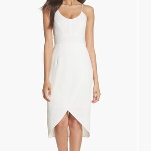 Chelsea28 Micro Pleat Tulip Hem Dress